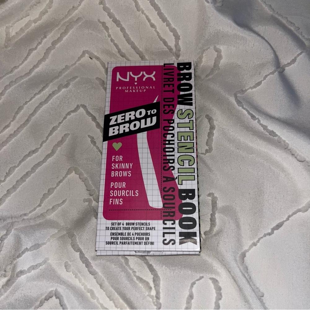 NYX Brow Stencil Book for Skinny Brows